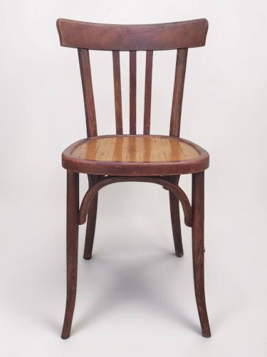 Chaise bistrot en bois courbé