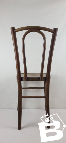 Chaise bistrot en bois courbé