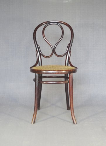 Chaise bistrot N°20 par Thonet , façon palissandre, vers1890