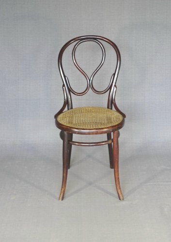 Chaise bistrot N°20 par Thonet , façon palissandre, vers1890