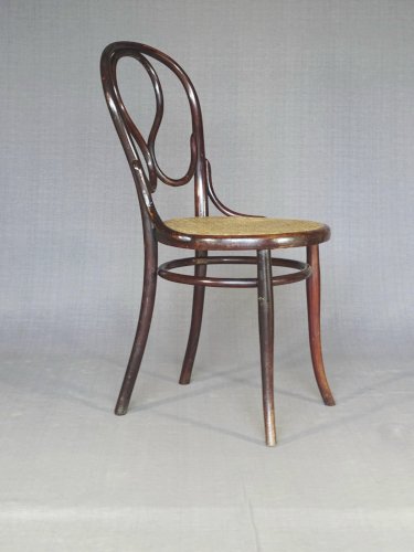 Chaise bistrot N°20 par Thonet , façon palissandre, vers1890