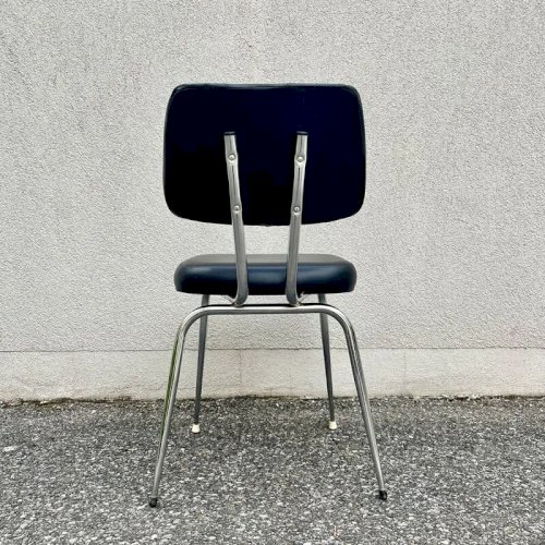 Chaise bureau skaï noir