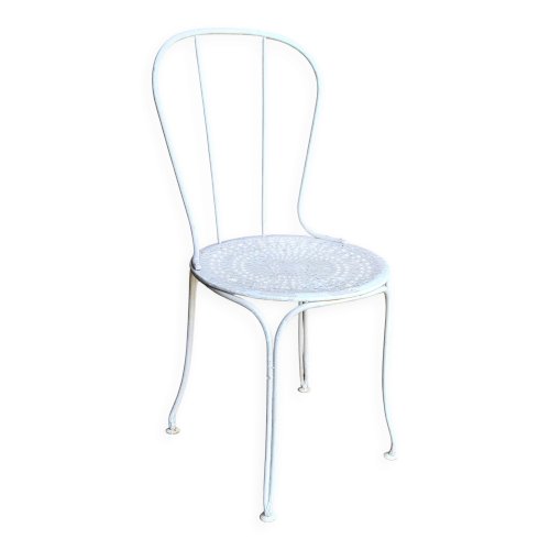 Chaise de jardin en fer 1950s