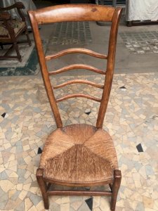 chaise de nourrice ancienne