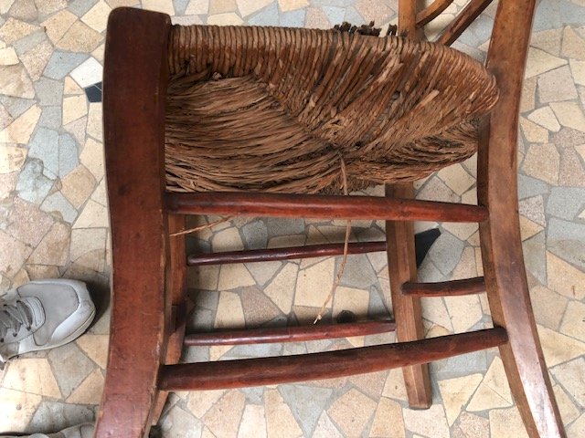 chaise de nourrice ancienne