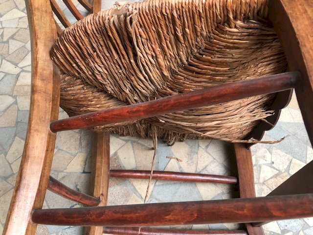 chaise de nourrice ancienne