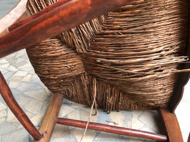 chaise de nourrice ancienne