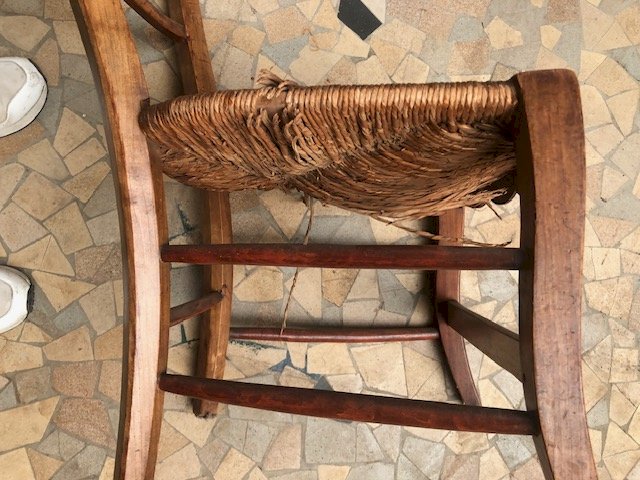 chaise de nourrice ancienne