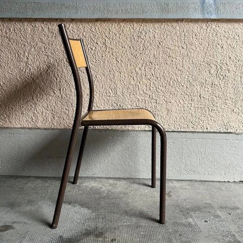 Chaise écolier vintage