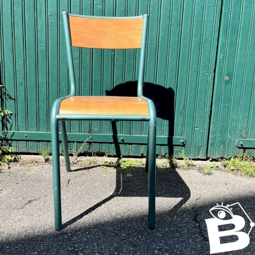 Chaise écolier vintage