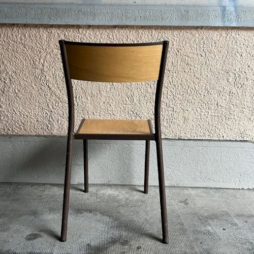 Chaise écolier vintage