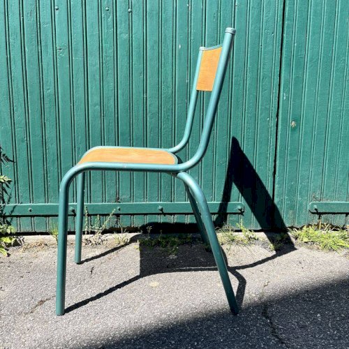 Chaise écolier vintage