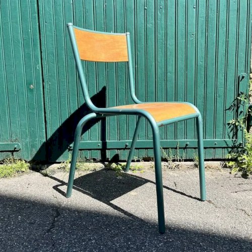 Chaise écolier vintage