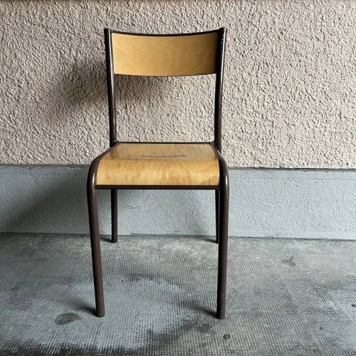 Chaise écolier vintage