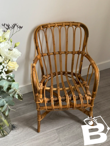 Chaise en rotin