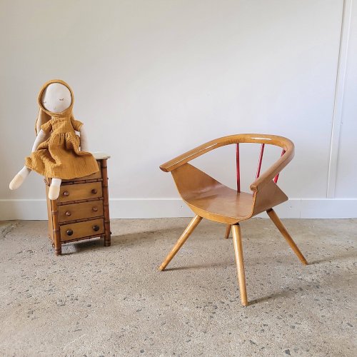 Chaise enfant Baumann vintage