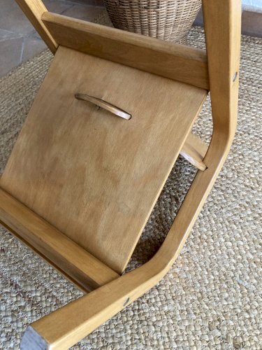 Chaise enfant en bois style scandinave