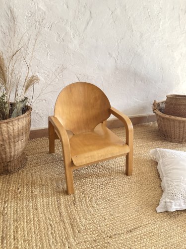 Chaise enfant en bois style scandinave
