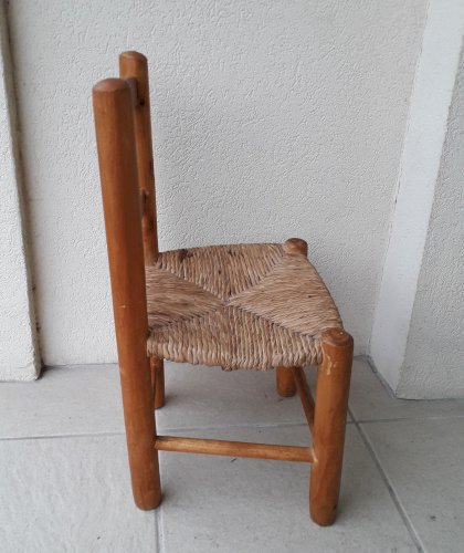 Chaise enfant en bois