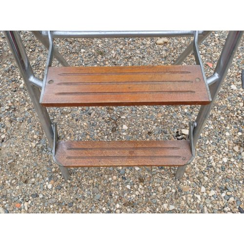 Chaise Escabeau en Formica