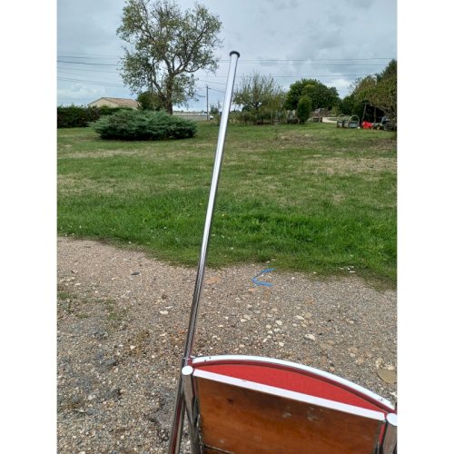 Chaise Escabeau en Formica