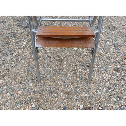 Chaise Escabeau en Formica