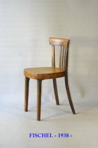 Fischel chair France 1949 bistro - Art Deco - no Thonet