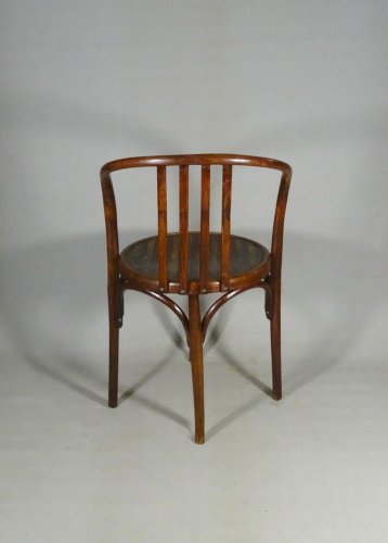 Chaise FISCHEL N° 15 E de 1925 bistrot bois-courbé, no Thonet