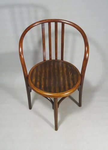 Chaise FISCHEL N° 15 E de 1925 bistrot bois-courbé, no Thonet
