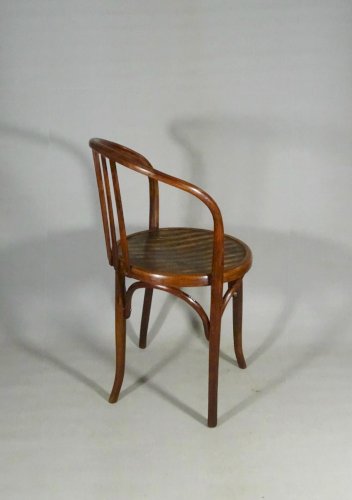 Chaise FISCHEL N° 15 E de 1925 bistrot bois-courbé, no Thonet