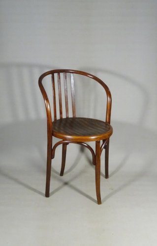 Chaise FISCHEL N° 15 E de 1925 bistrot bois-courbé, no Thonet