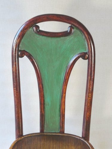 Chaise Fischel N°396 vers 1929, variante de Thonet 738/XI
