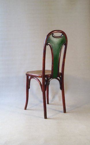 Chaise Fischel N°396 vers 1929, variante de Thonet 738/XI