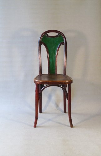 Chaise Fischel N°396 vers 1929, variante de Thonet 738/XI
