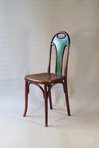 Chaise Fischel N°396 vers 1929, variante de Thonet 738/XI