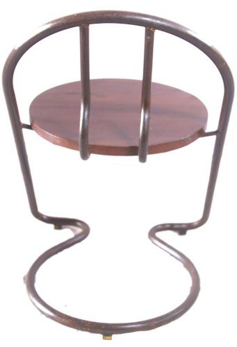 Chaise industrielle en métal