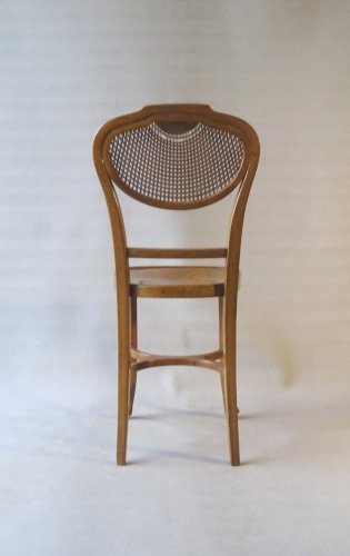 Chaise Kohn N° 301, ca. 1926 - cannage en soleil - Groupe Thonet Mundus -