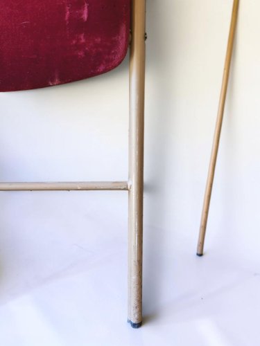 Chaise pliante 1970s Souvignet
