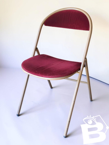 Chaise pliante 1970s Souvignet
