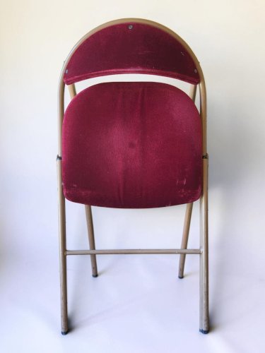 Chaise pliante 1970s Souvignet