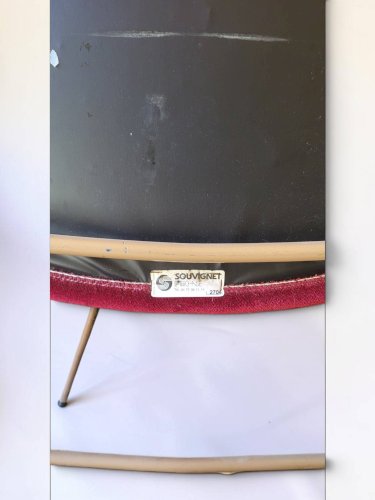 Chaise pliante 1970s Souvignet