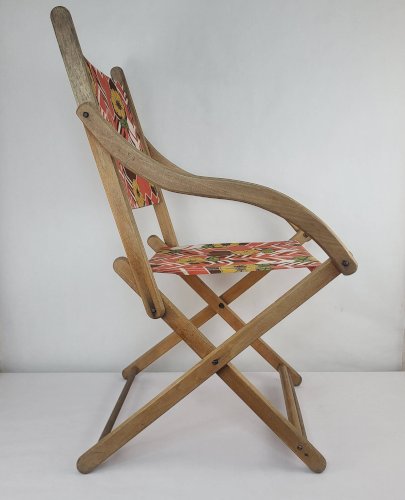 Chaise pliante vintage années 60