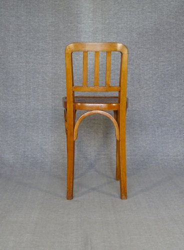 Chaise pour "machine à coudre", Bois-courbé Horgen Glarus, Suisse 1950 No Thonet