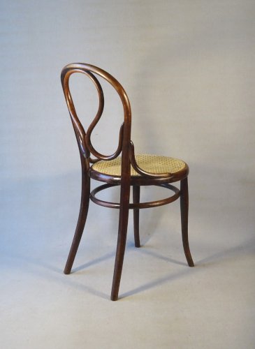 Chaise Thonet N°20 de 1890, entiérement d'origine - cannage neuf -