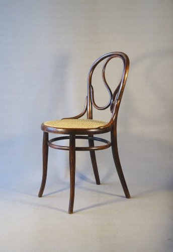 Chaise Thonet N°20 de 1890, entiérement d'origine - cannage neuf -