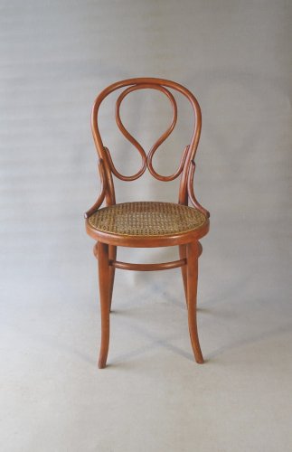 Chaise Thonet N°20 OMEGA, vers 1890 cannée