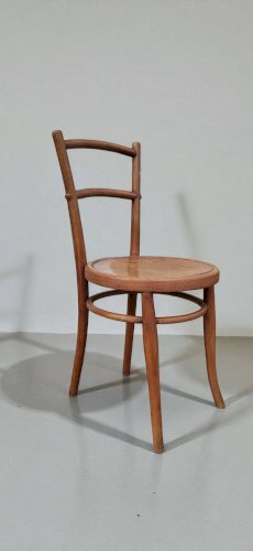 Chaise Ungvar en bois courbé, 1900