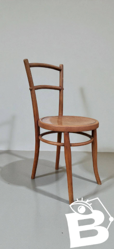 Chaise Ungvar en bois courbé, 1900