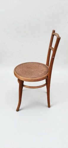 Chaise Ungvar en bois courbé, 1900