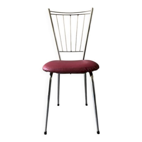 Chaise vintage métal